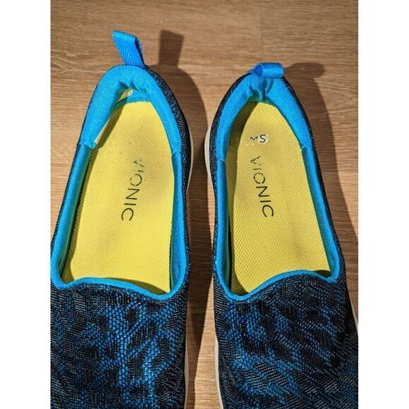 VIONIC AMS 331 Hydra Blue Slip On Women Comfort Shoes Size 9.5 - Picture 7 of 11